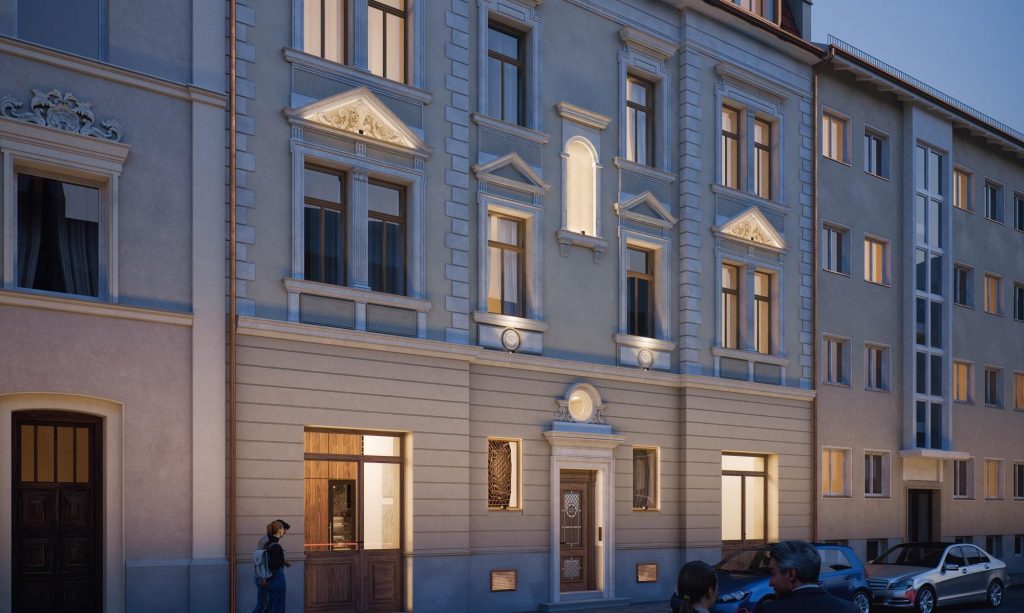 ALTBAU-ETAGE IM KAULBACH PALAIS – 2.OG • Quartieracht